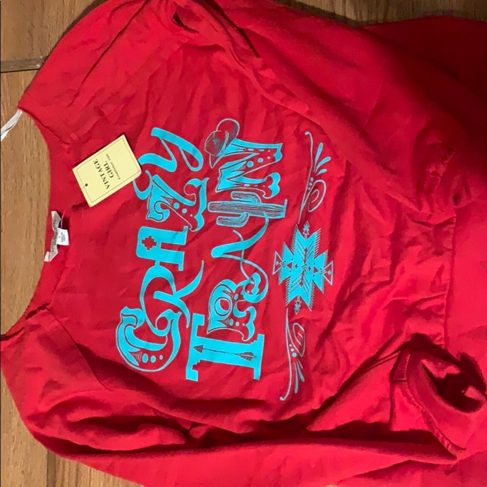 Vintage girl sweater new with tags